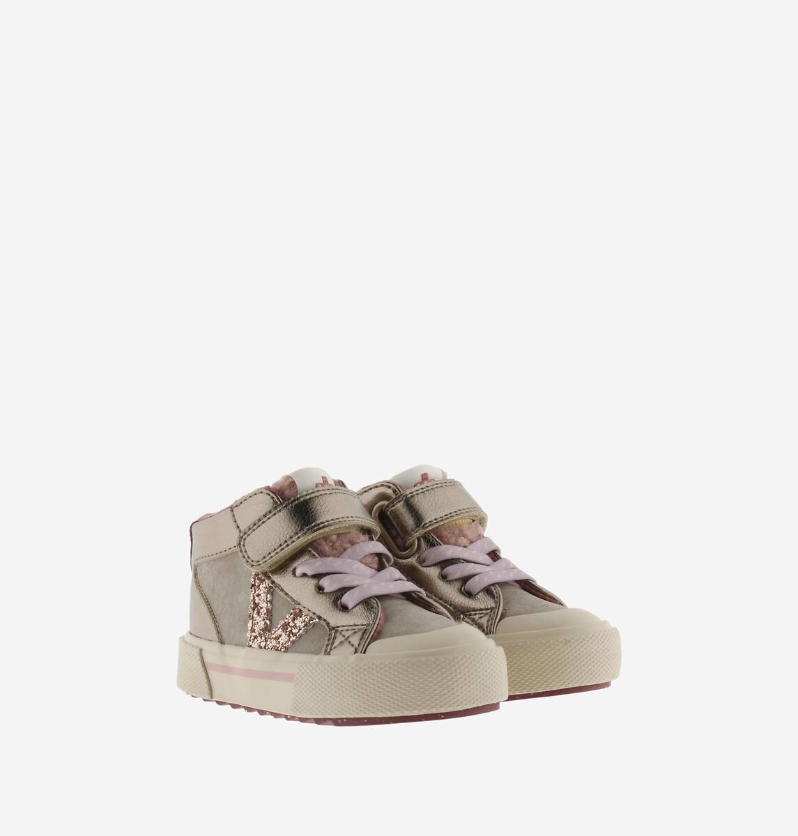 Kids Tribu Touch 'n' Close High Top Trainers, VICTORIA