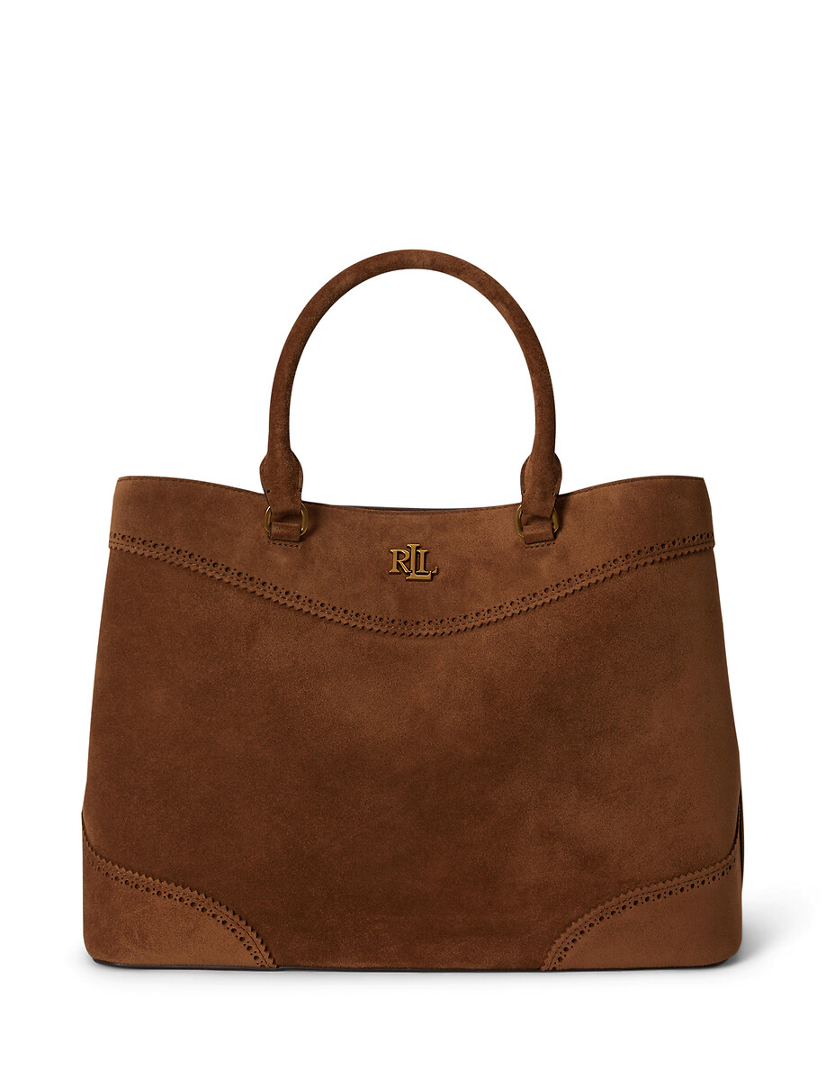Marcy Suede Handbag, LAUREN RALPH LAUREN