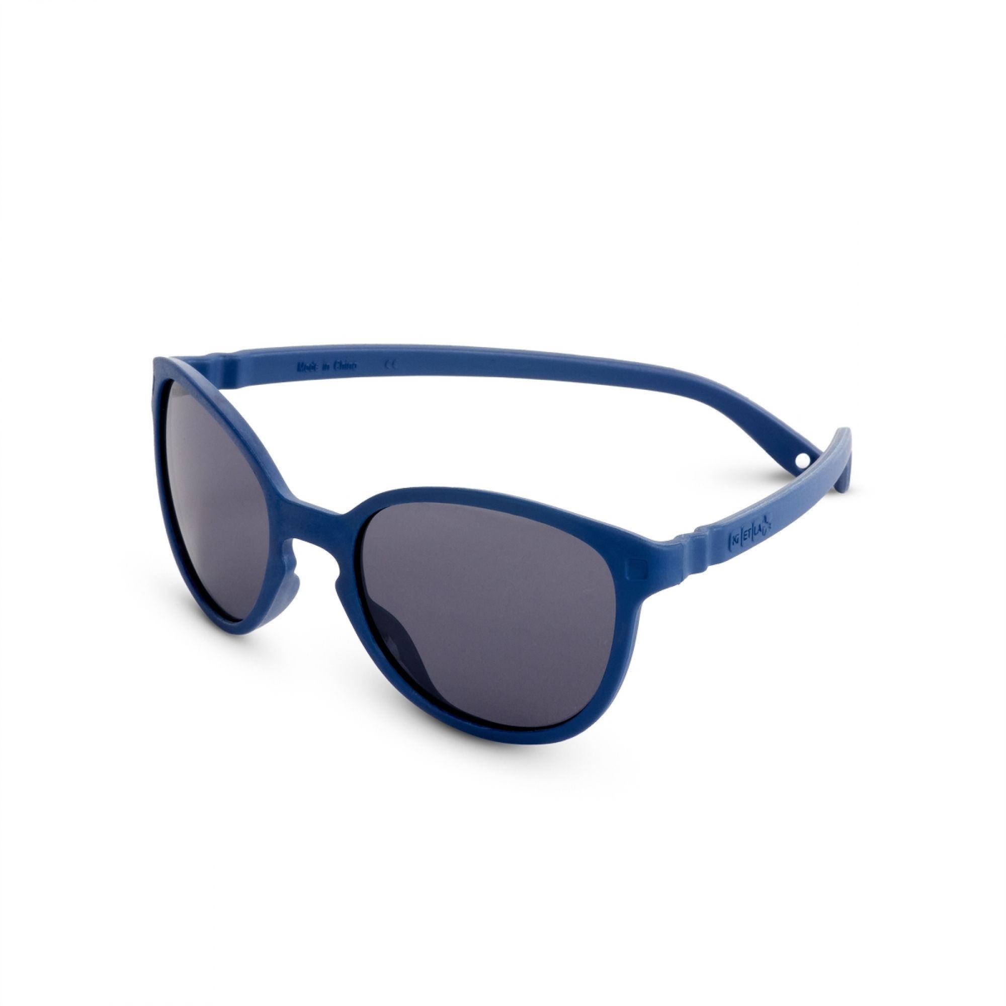 Lunettes de soleil bébé 1-2 ans Wazz Bleu Denim, KI ET LA