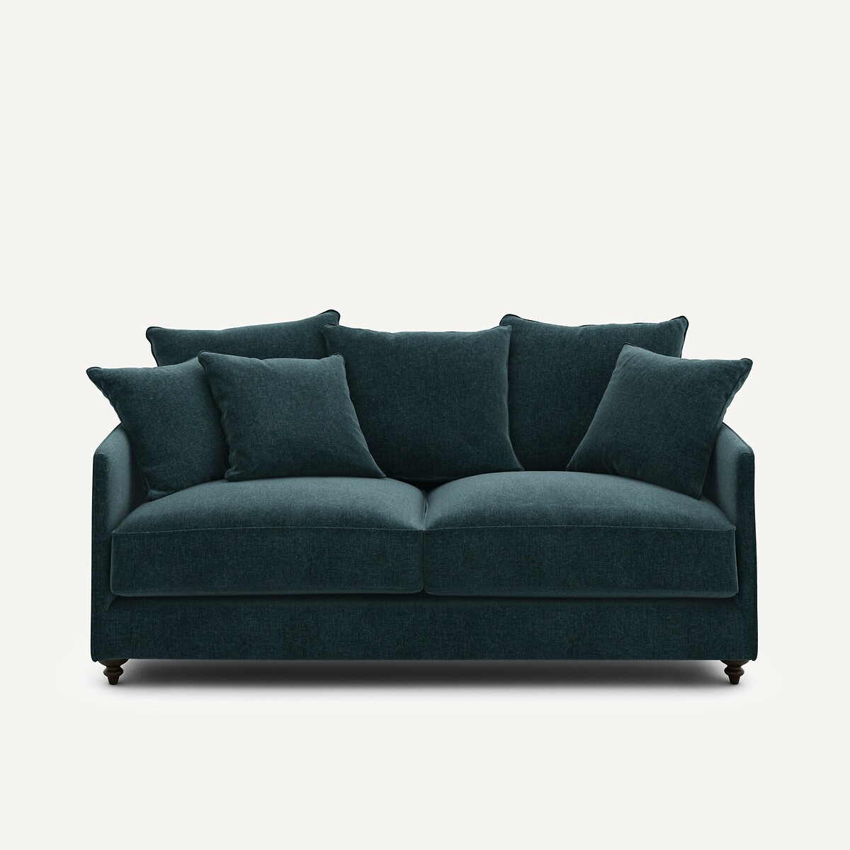 Divano letto compatto, velluto di ciniglia, Lazare, AM.PM