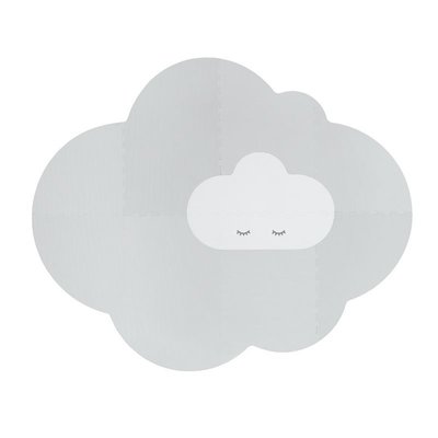 Quut Playmat - Head in the clouds L Pearl Grey QUUT