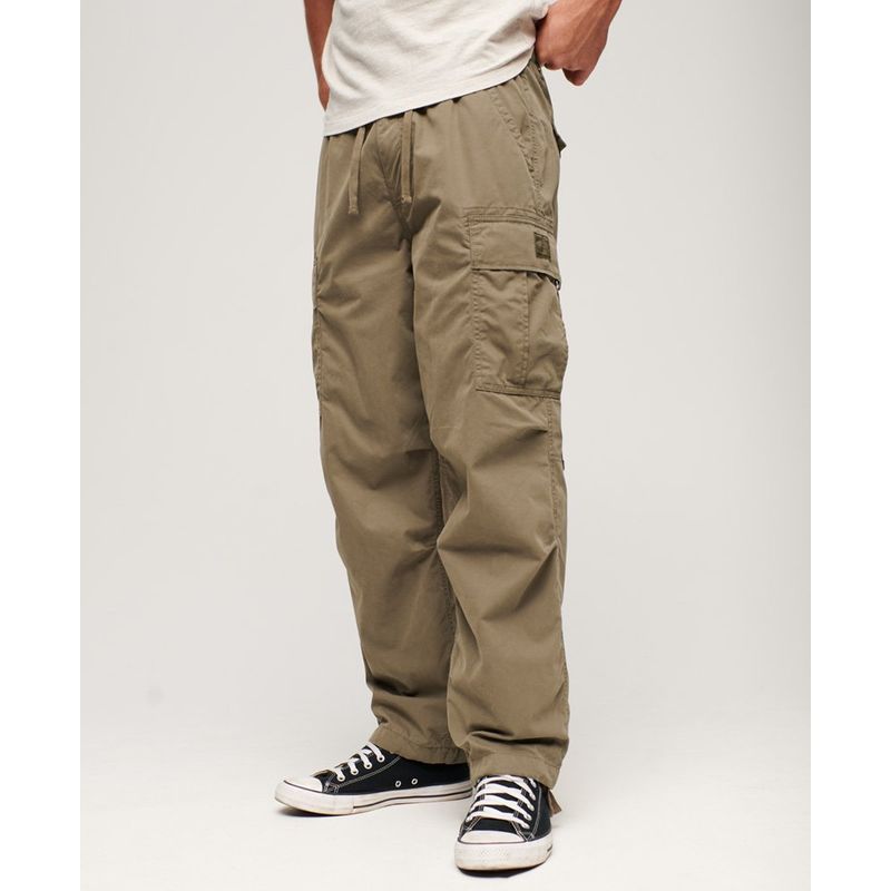 Pantalon cargo Vintage Parachute en coton bio, SUPERDRY