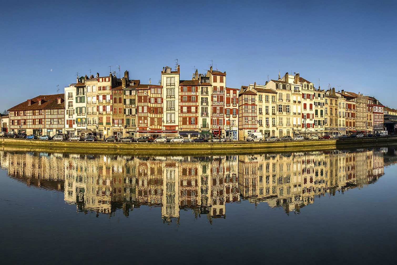 Tableau Tableau photo vue sur bayonne, HEXOA