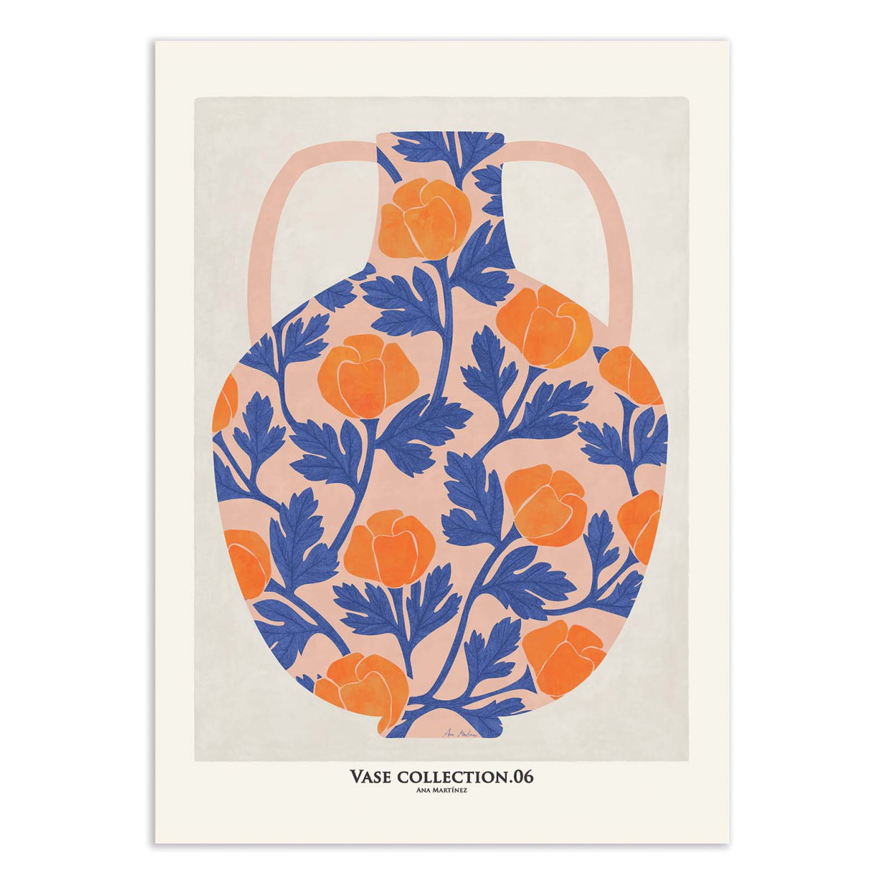 Affiche d'art - Vase collection V5 - El Buen Limon, WALL EDITIONS