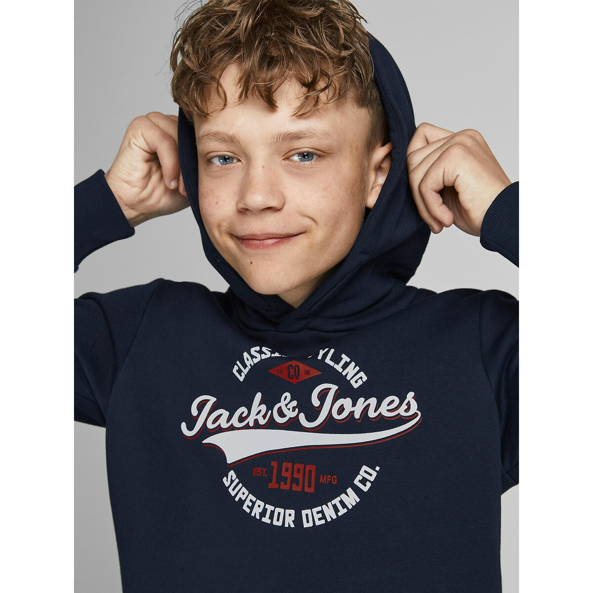 jack & jones junior moletom com capuz