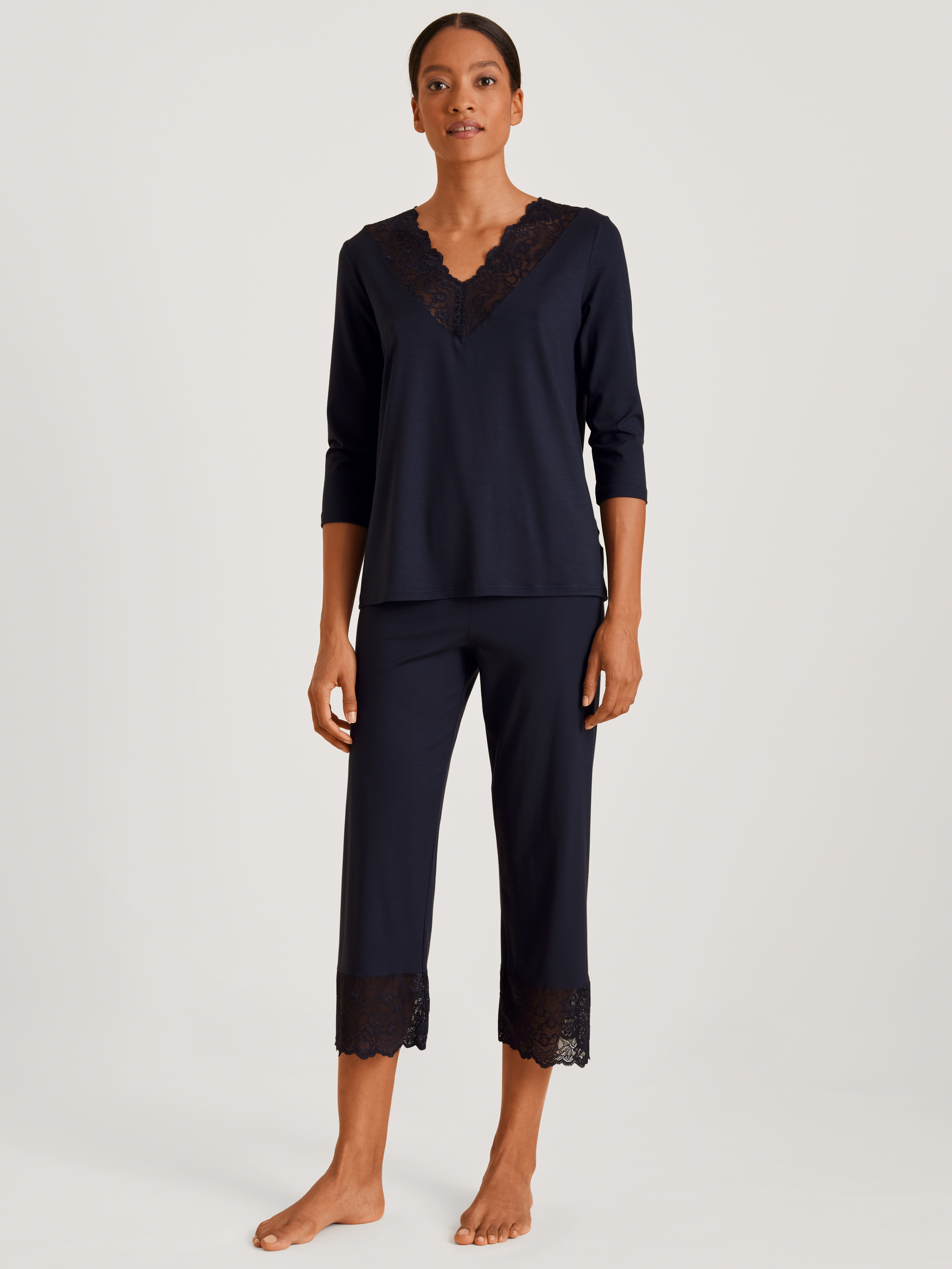 Pyjama 7/8 manches 3/4 Modal ELEGANT DREAMS, CALIDA