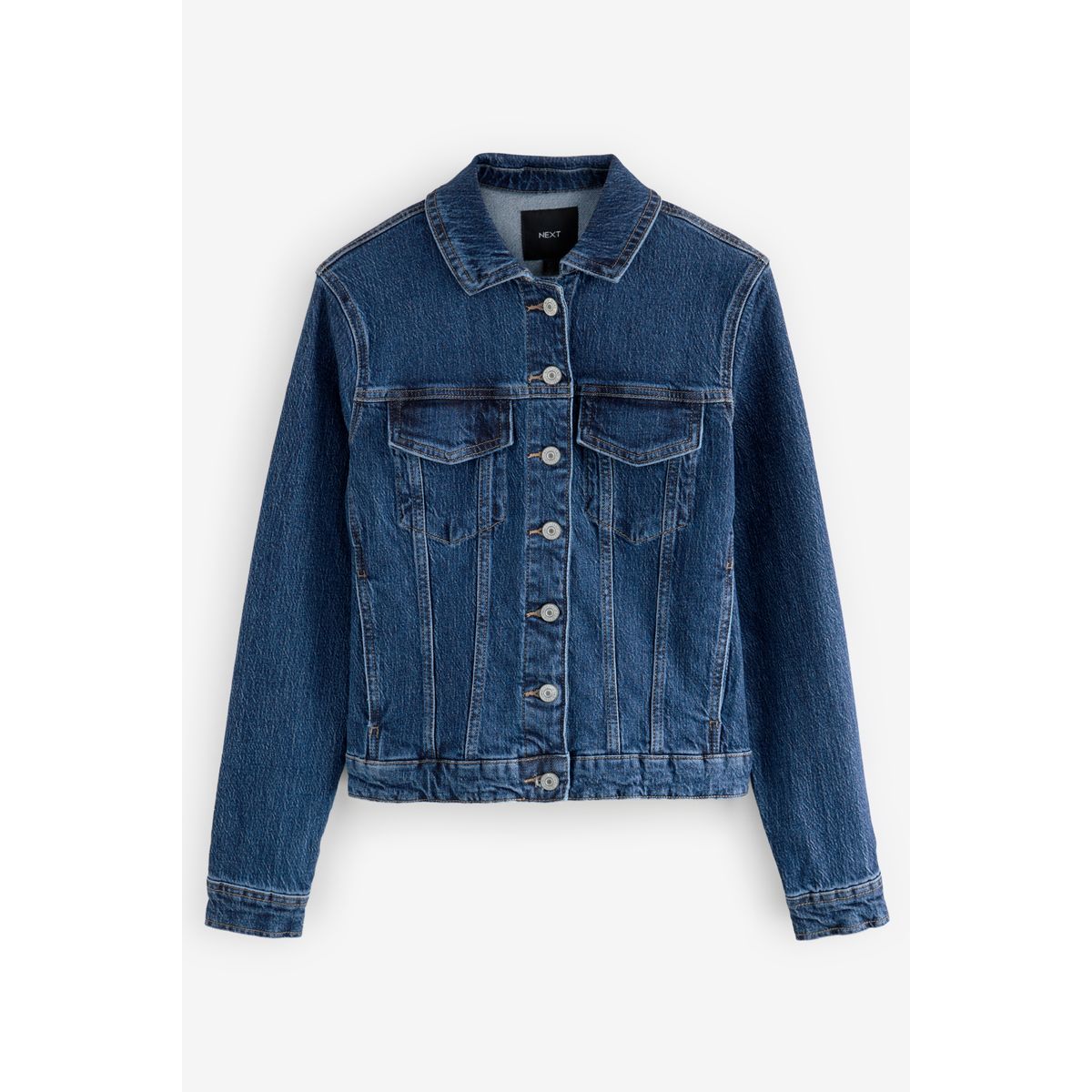 Veste en jean ajustée, NEXT
