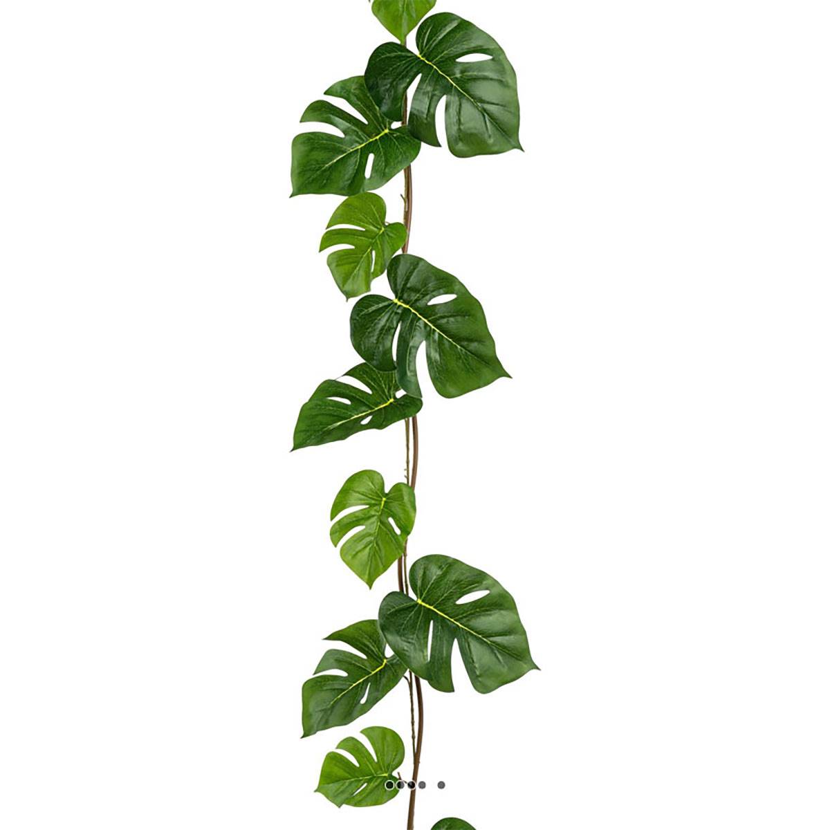 Guirlande de feuilles de philodendron, ARTIFICIELLES
