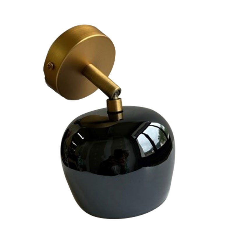 Applique Articulée Marcel Céramique Noir, MILLUMINE