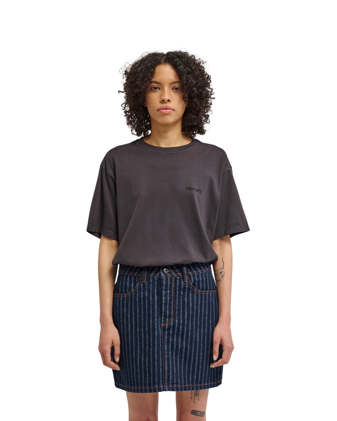 Jupe en jean 365 D, ELEMENT