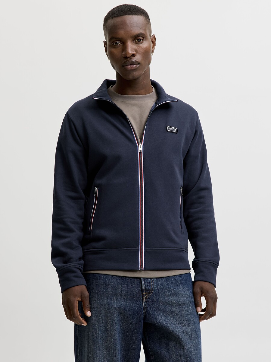 Sweat zippé col montant, JACK & JONES