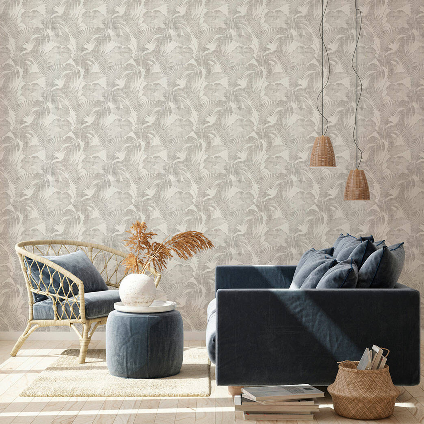 Papier peint jungle tropicale, HOME MAISON