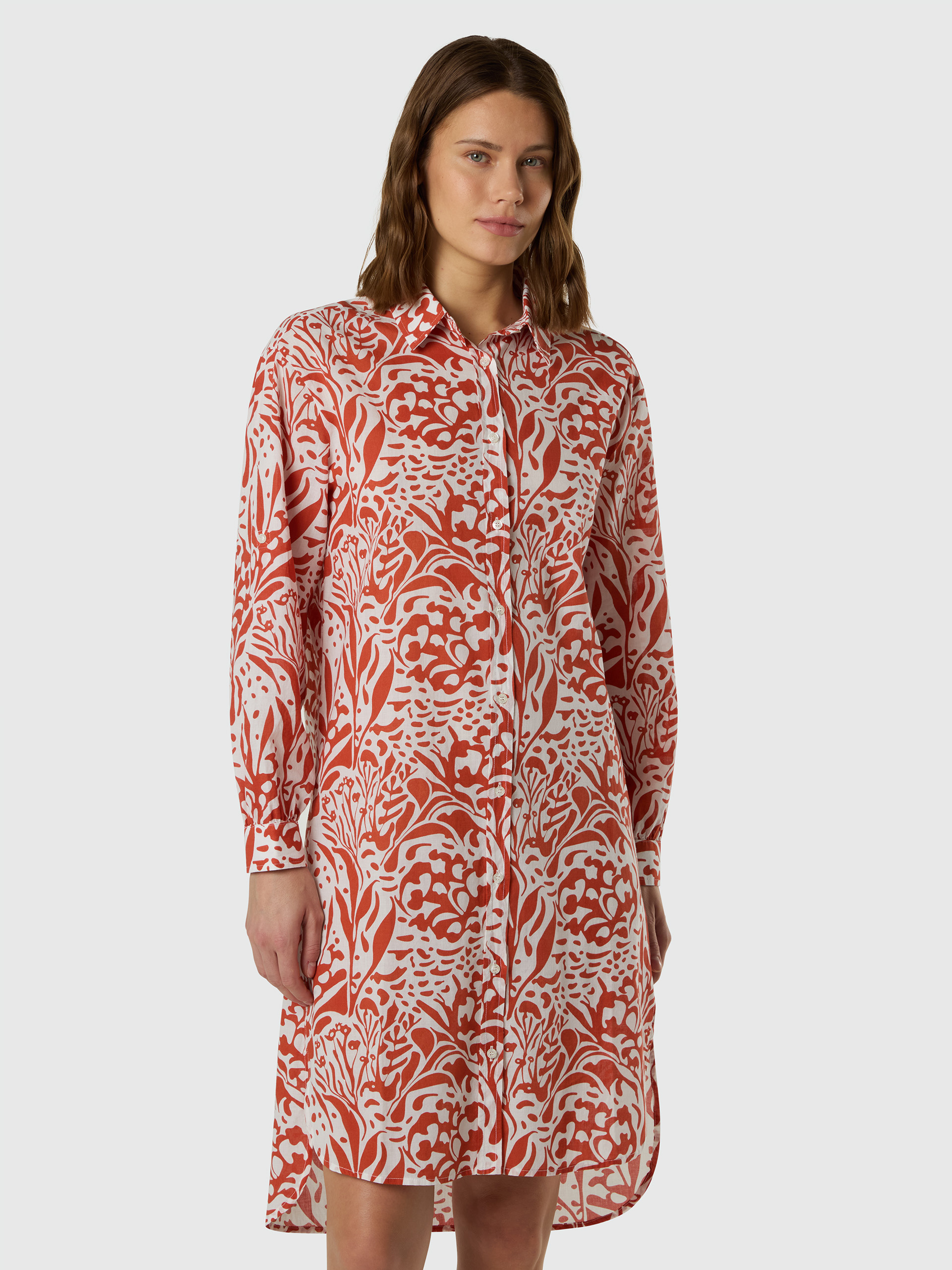 Robe en mousseline à imprimé corail, NORTH SAILS