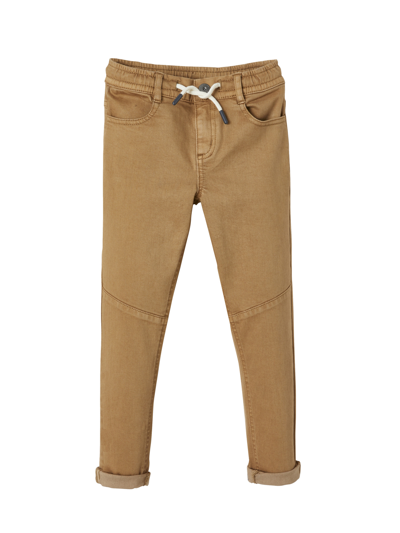 Pantalon slim couleur facile à enfiler, VERTBAUDET