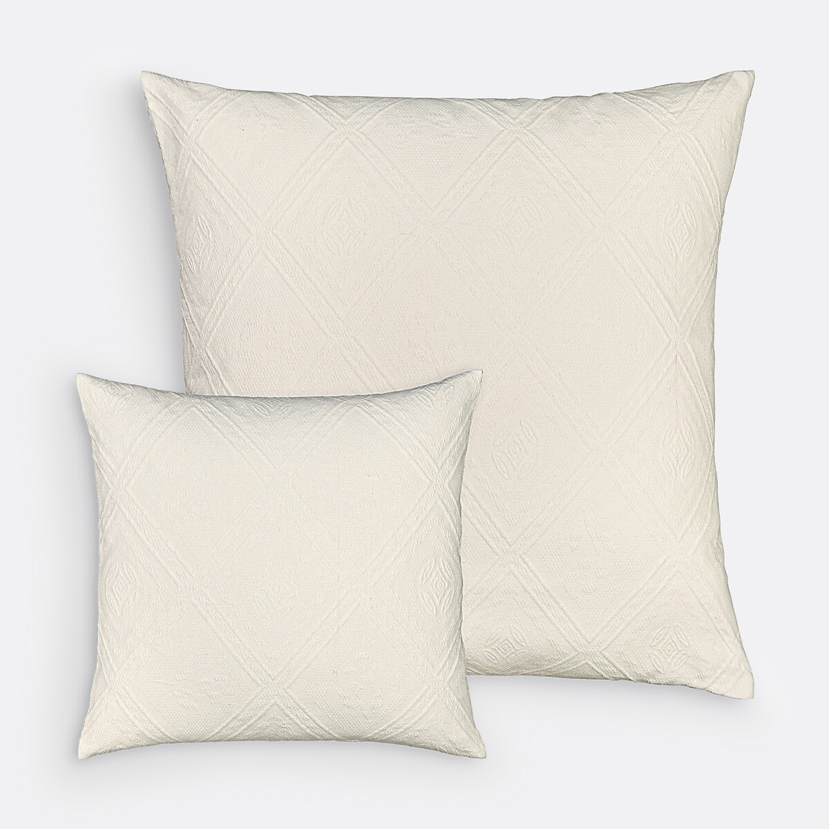 4 Federe Per Cuscino 45x45 Cm – 100% Cotone Bianco E Nero, Ipoallergeniche, Per Divano E Letto