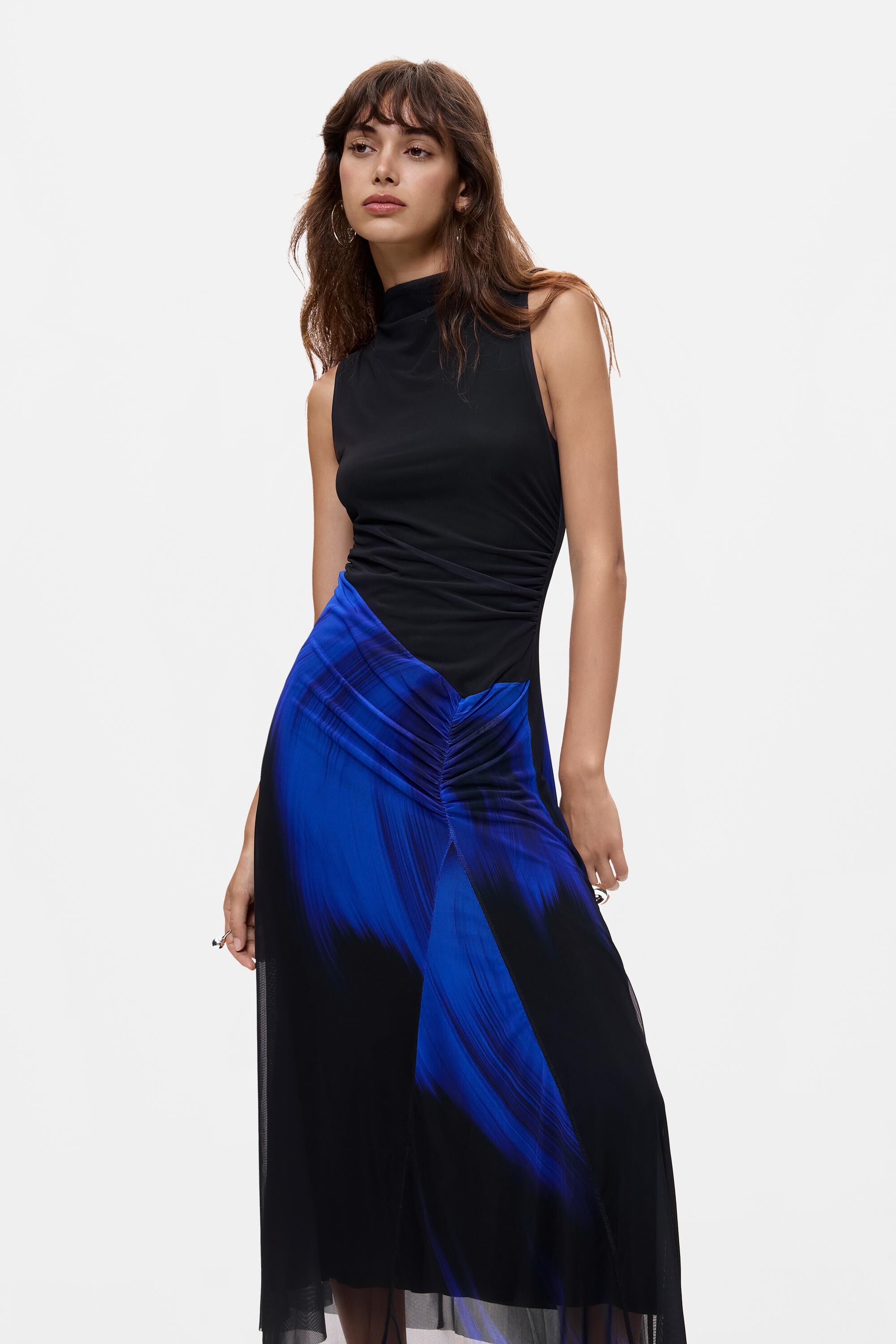 Robe midi sans manches, DESIGUAL