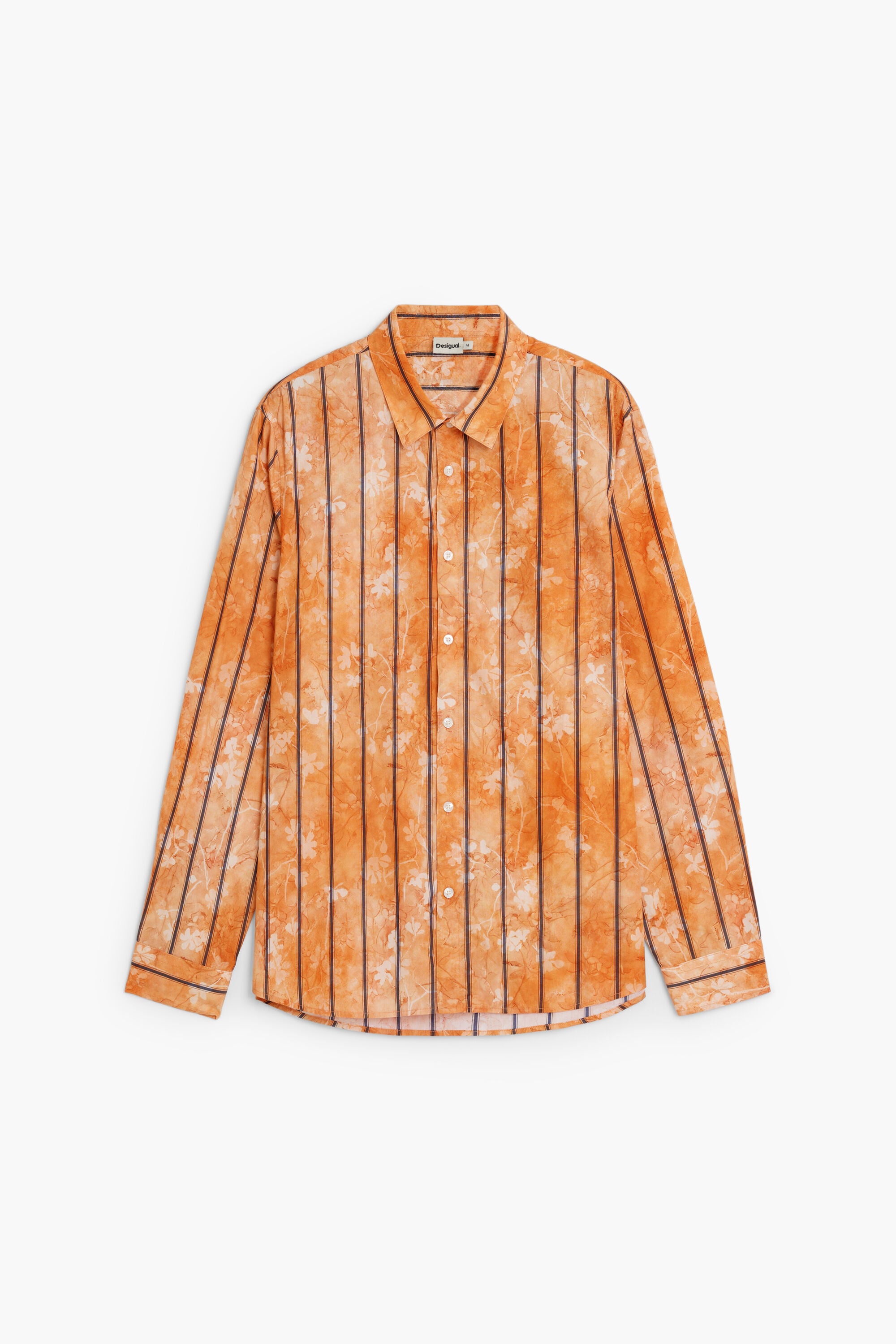 chemise à manches longues à rayures, DESIGUAL