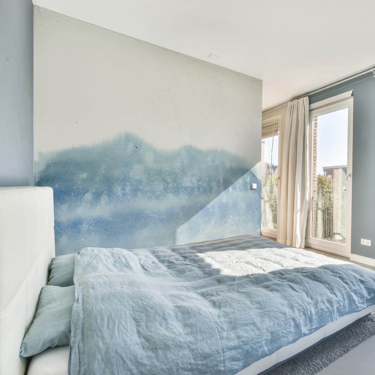 Papier peint panoramique Blue Rock, 300 x 250cm, ACTE DECO