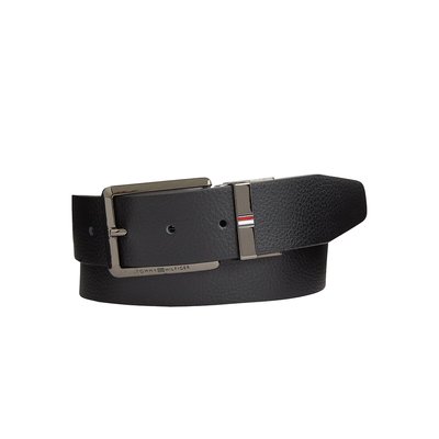 Leather Buckle Belt in a Gift Box TOMMY HILFIGER