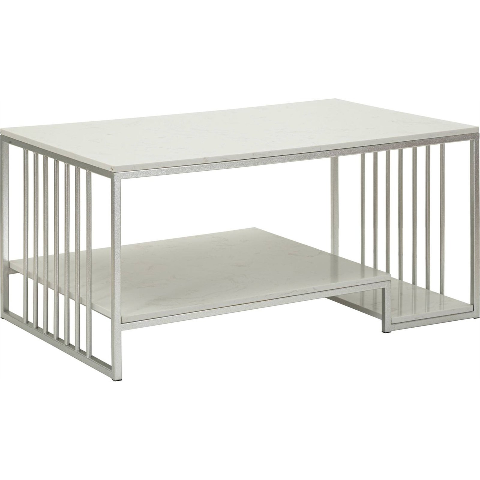 Table basse double plateau effet marbre GLAM, RECOLLECTION