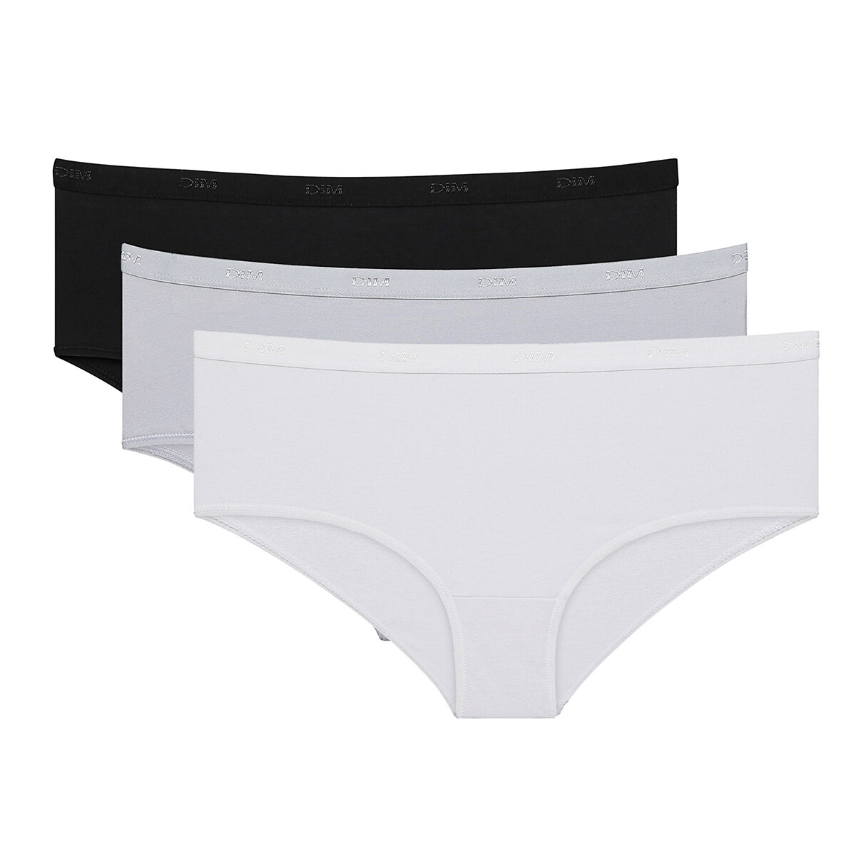 Pack of 3 ecodim knickers in cotton Dim