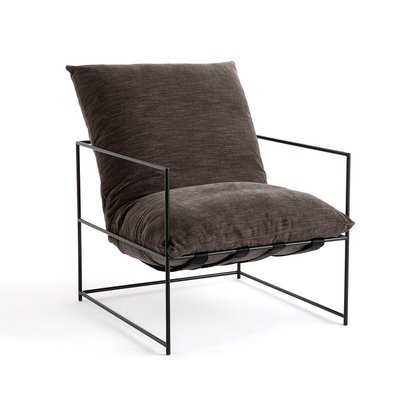 Fauteuil moelleux, tissu polyester, Sgothan AM.PM