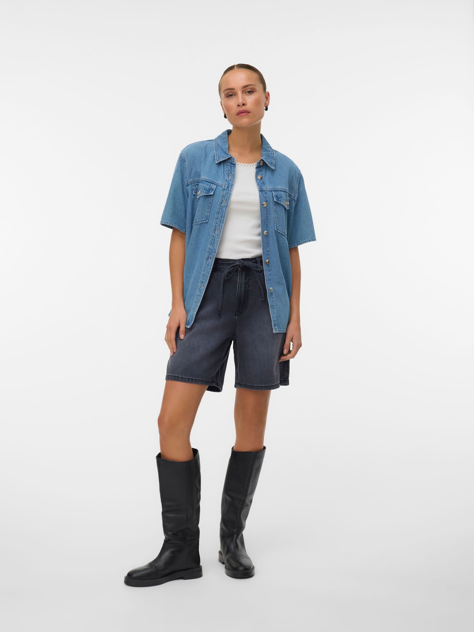 Chemise En Denim, VERO MODA
