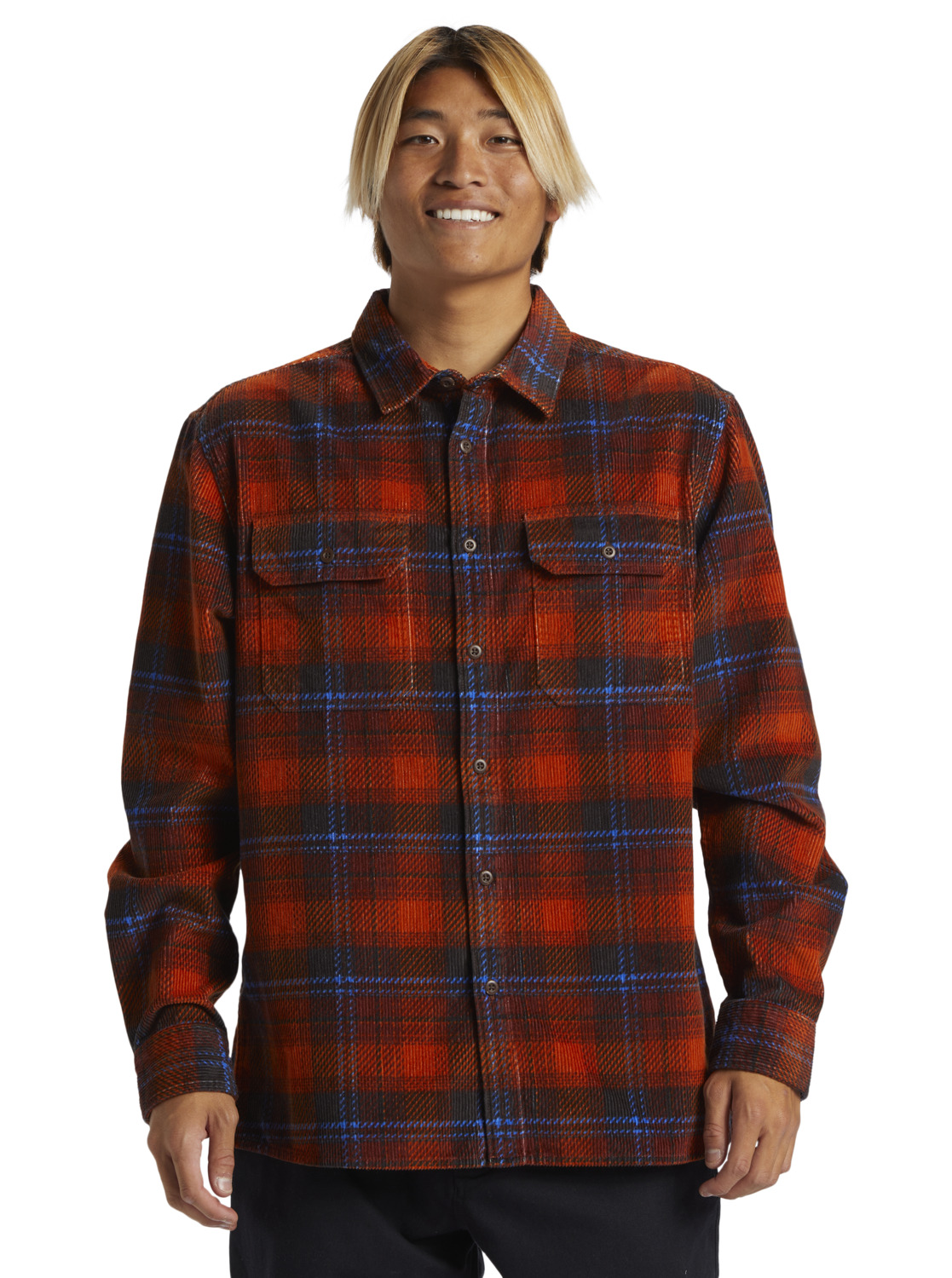 Chemise manches longues en velours côtelé VENTURE, QUIKSILVER