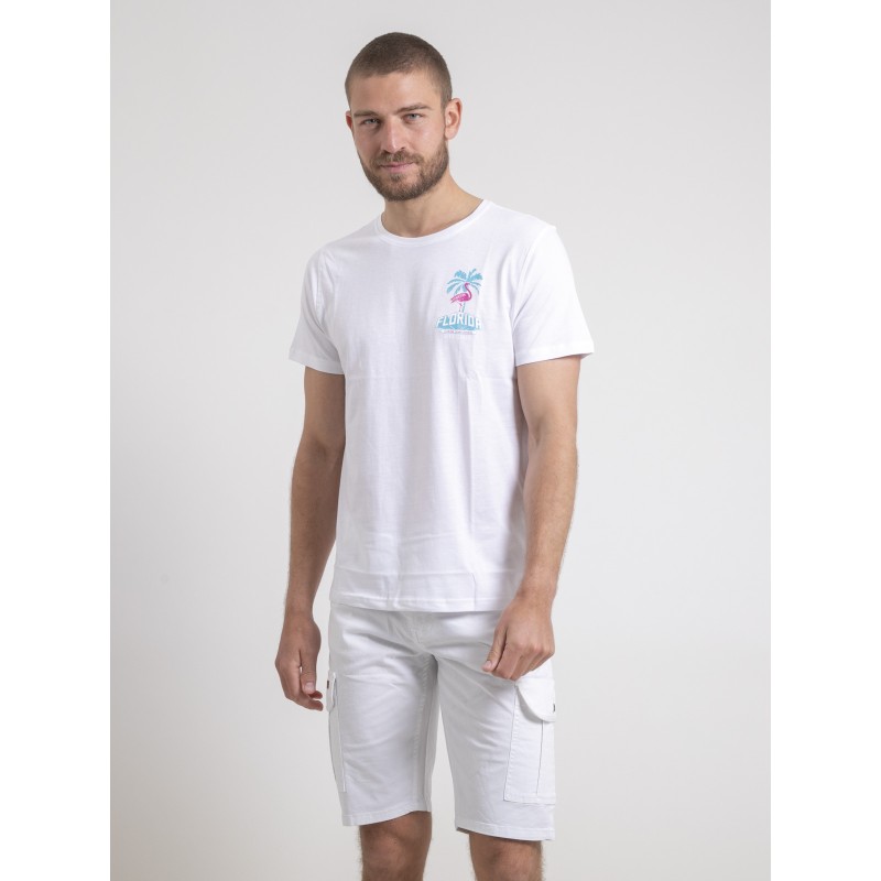 T-shirt Col Rond Pur Coton Naruba, RITCHIE