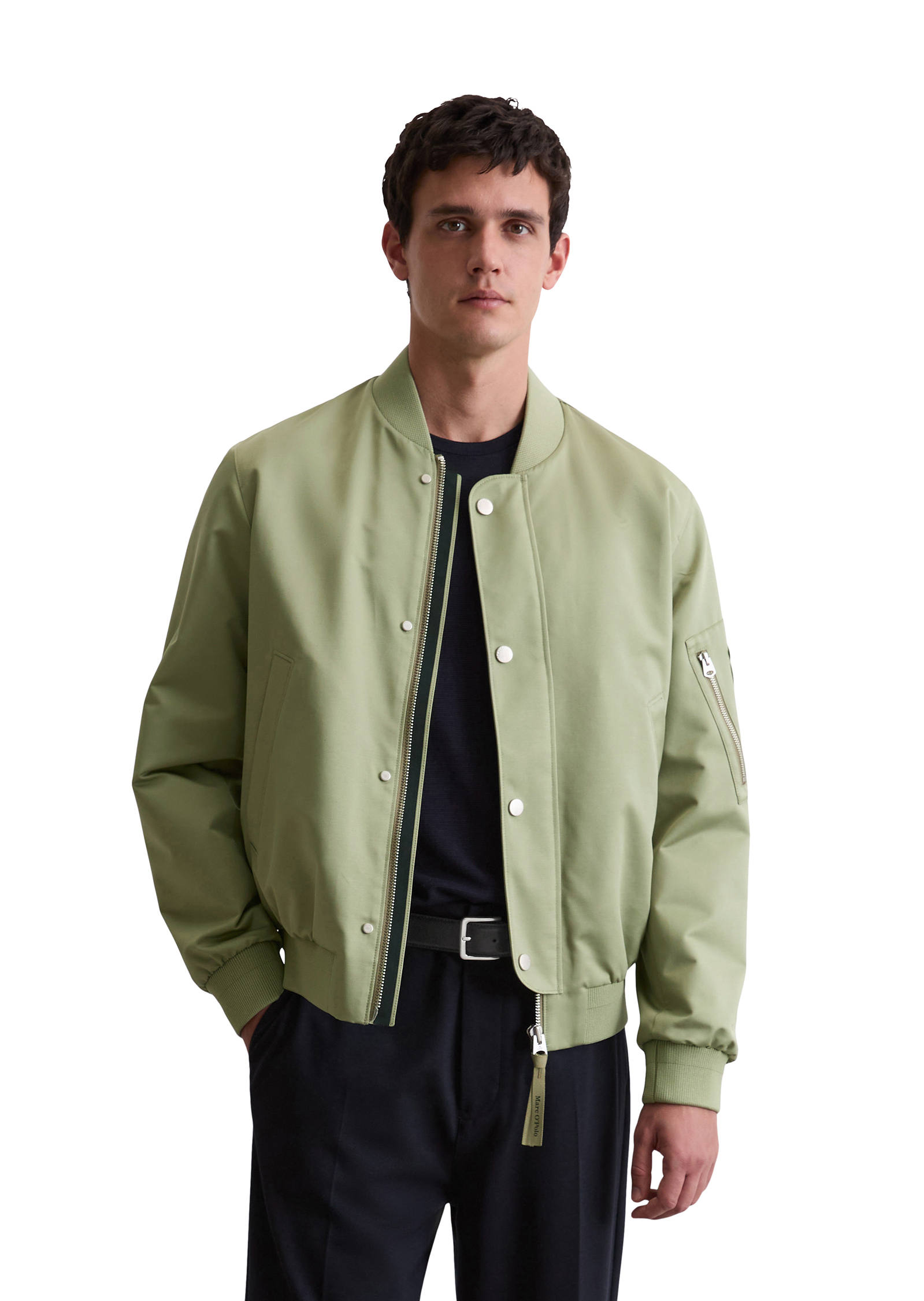 Veste d'aviateur DFB Travel Collection en micro-canvas hydrofuge, MARC O'POLO