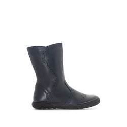 Botas com biqueira florida, em pele 26-36