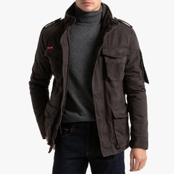 Parka militar Classic Rookie, forro sherpa