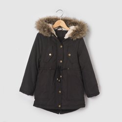 Парка с капюшоном на флисовой подкладке La Redoute Collections - Девочки 2-16 лет Парка с капюшоном на флисовой подкладке La Redoute Collections
