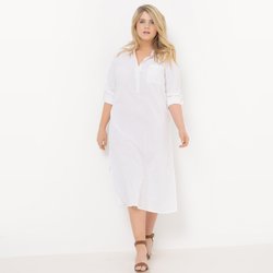 Vestido camisero de manga larga CASTALUNA