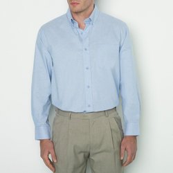 Camisa direita de mangas compridas, altura 1