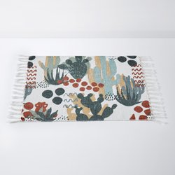 Tapete para casa de banho, estampado catos, Benoti