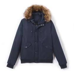 Cazadora bomber con capucha 10-16 años La Redoute Collections
