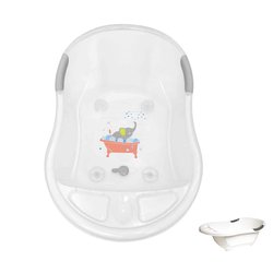 Baignoire Bebe Anatomy Et Son Support Gris Tigex La Redoute