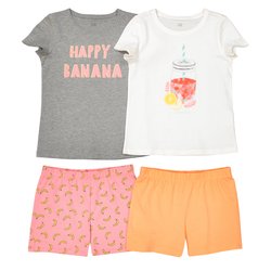 Pijama con short de algodón 2-12 años (lote de 2) La Redoute Collections