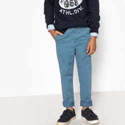 Calças chino, 3-12 anos
