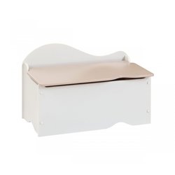 Coffre à Jouet La Redoute Coffre De Rangement Enfant Blanc Taupe 70 X 36 5 45 Cm Terre Nuit
