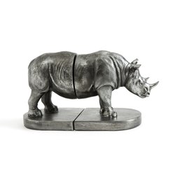 Sujetalibros rinoceronte An. 27,5 x Al. 15 cm Kami