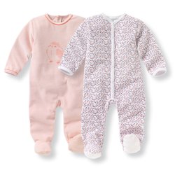 Комплект из 2 пижам для новорожденного 0 мес-3 лет La Redoute Collections - Пижамы Комплект из 2 пижам для новорожденного 0 мес-3 лет La Redoute Collections