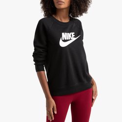 nike all over print swoosh crew sweatshirt dames