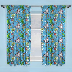 Children S Pencil Pleat Bedroom Curtains 54 Inch Multi