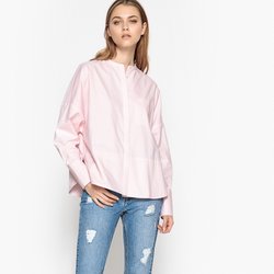 Camisa volumen XL, cuello mao La Redoute Collections