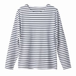 Tee shirt col rond en coton La Redoute Collections | La Redoute Tee shirt col rond en coton La Redoute Collections | La Redoute