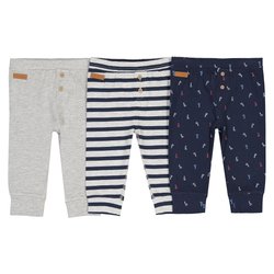 Lote de 3 leggings, 1 mês-3 anos
