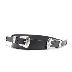 Cinto com fivela dupla, estilo western
