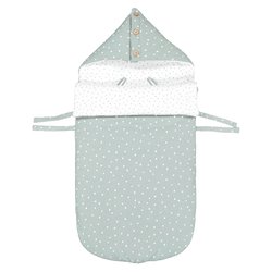 Ninho estampado, com capuz
